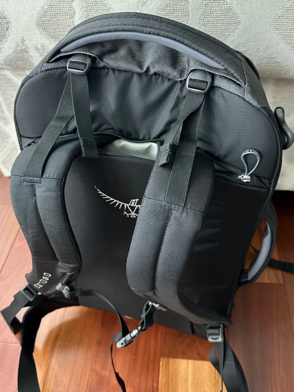 Osprey Porter 46 Travel Pack in Black